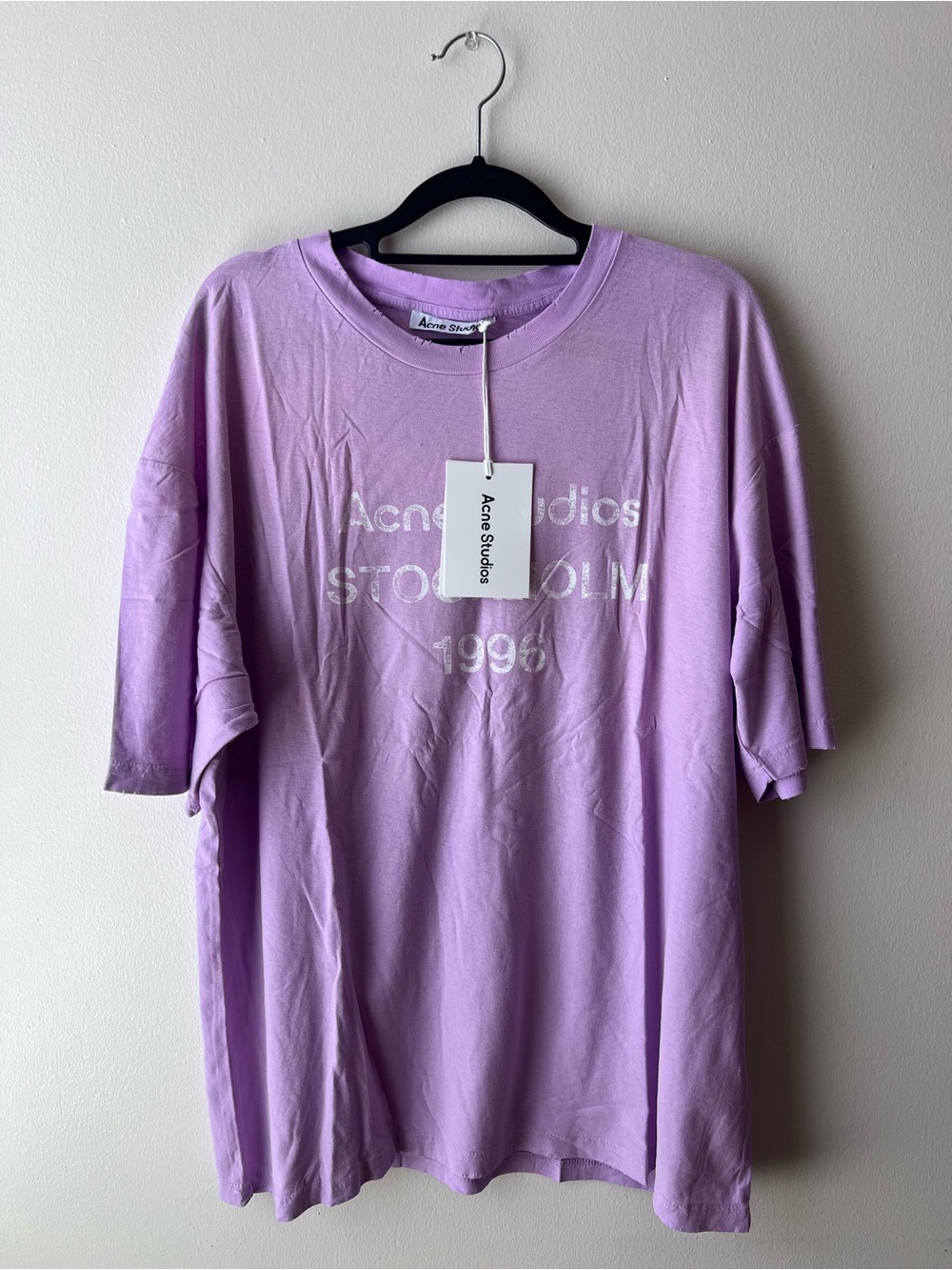 Acne Studios Graphic Short Sleeve T-Shirt (Size L)